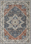 Feizy Kaia 39HTF Blue/Red Area Rug