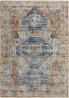 Feizy Kaia 39HWF Blue/Red Area Rug
