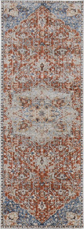 Feizy Kaia 39HXF Red/Blue Area Rug