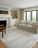 Loloi II Kamala KAM-04 Sky/Dove Area Rug Lifestyle Image Feature