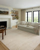 Loloi II Kamala KAM-05 Ivory/Natural Area Rug Lifestyle Image Feature