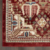 Nourison Karisma KAR02 Brick Ivory Area Rug Detail Image