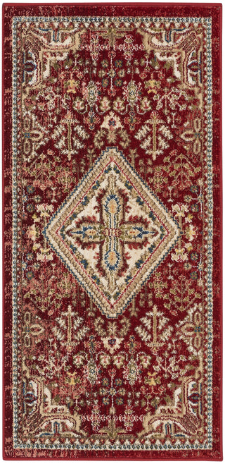 Nourison Karisma KAR02 Brick Ivory Area Rug main image