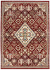 Nourison Karisma KAR02 Brick Ivory Area Rug Main Image