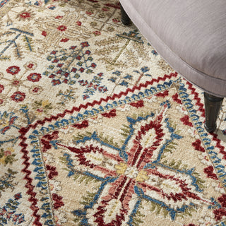 Nourison Karisma KAR02 Ivory Area Rug Corner Image