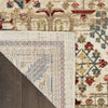 Nourison Karisma KAR02 Ivory Area Rug Corner Image