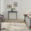 Nourison Karisma KAR02 Ivory Area Rug Room Image Feature