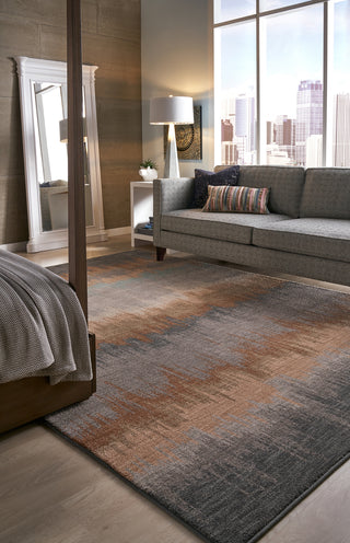 Karastan Euphoria Cashel Abyss Blue Area Rug