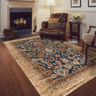 Karastan Spice Market Charax Gold Area Rug