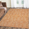 LR Home Karma 21042 Rust Area Rug Pile Image