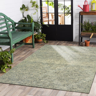 LR Resources Karma 21044 Md Blue Area Rug Pile Image