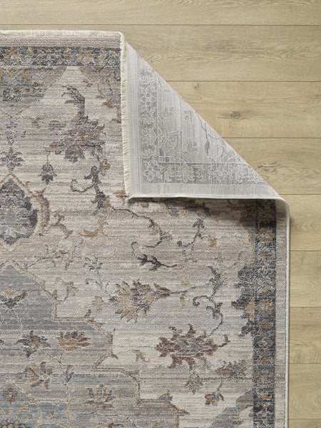 KAS Adele 8804 Ivory Grey Courtney Area Rug – Incredible Rugs and Decor