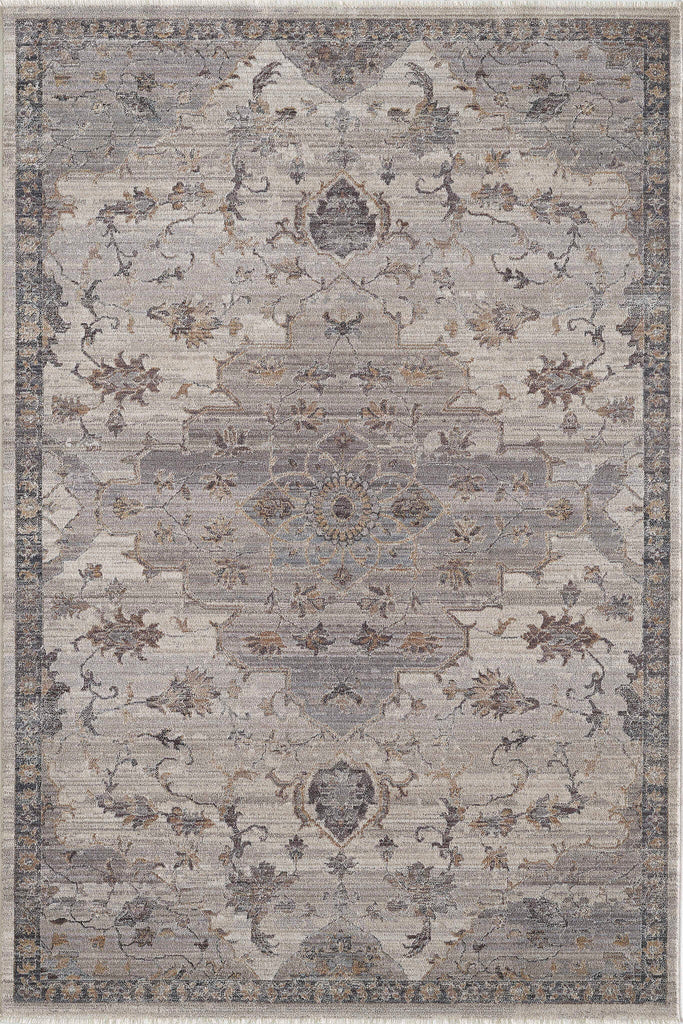 KAS Adele 8804 Ivory Grey Courtney Area Rug