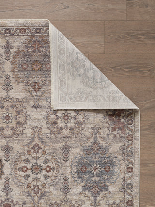 KAS Adele 8806 Ivory Mosaic Area Rug Runner Image