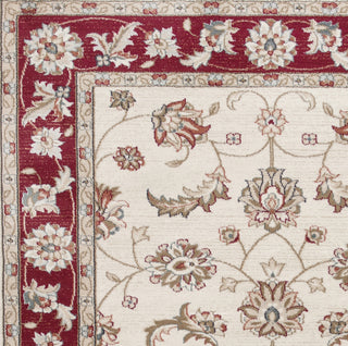 KAS Avalon 5613 Ivory / Red Mahal Area Rug Lifestyle Image Feature