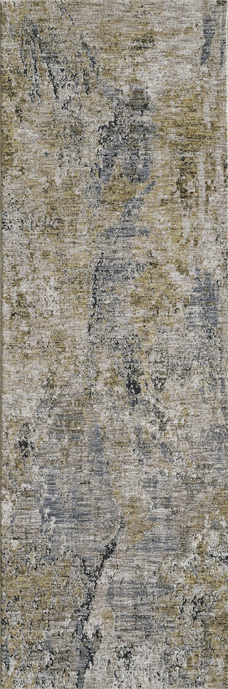 KAS Avani 8407 Blue/Gold Laurel Area Rug Lifestyle Image Feature