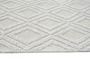 KAS Chloe 7720 Ivory Natural Diamond Area Rug Corner Image