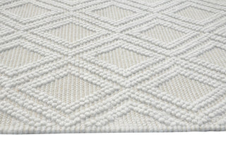 KAS Chloe 7720 Ivory Natural Diamond Area Rug Corner Image