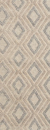 KAS Chloe 7722 Natural Grey Diamond Area Rug Main Image