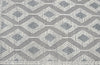 KAS Chloe 7723 Ivory Grey Trellis Area Rug Round Image