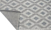 KAS Chloe 7723 Ivory Grey Trellis Area Rug Runner Image