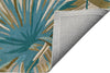 KAS Cove 3002 Ivory/Teal Palms Area Rug Main Image