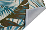 KAS Cove 3002 Ivory/Teal Palms Area Rug