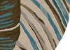 KAS Cove 3002 Ivory/Teal Palms Area Rug Main Image