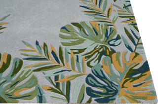 KAS Cove 3003 Grey/Green Tropics Area Rug