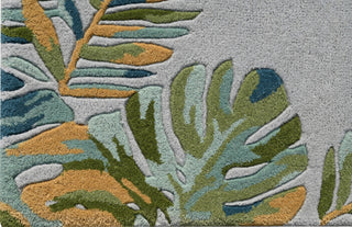 KAS Cove 3003 Grey/Green Tropics Area Rug Main Image