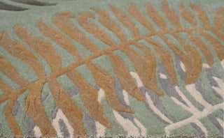 KAS Cove 3007 Seafoam Ferns Area Rug