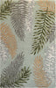 KAS Cove 3007 Seafoam Ferns Area Rug