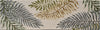 KAS Cove 3008 Ivory Ferns Area Rug Lifestyle Image Feature