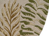 KAS Cove 3008 Ivory Ferns Area Rug Main Image