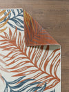 KAS Dahlia 1405 Blue/Rust Palms Area Rug Lifestyle Image Feature