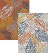 KAS Dahlia 1405 Blue/Rust Palms Area Rug Main Image