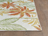 KAS Dahlia 1407 Ivory/Rust Paradise Area Rug Corner Image