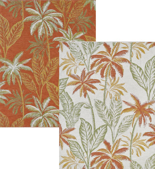 KAS Dahlia 1407 Ivory/Rust Paradise Area Rug Main Image