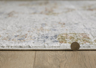 KAS Generations 7043 Grey/Gold Stella Area Rug Corner Image