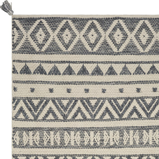 KAS Corsica 7852 Ivory Delaney Area Rug Corner Image