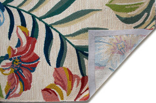 KAS Harbor 4249 Ivory Tropical Area Rug Runner Image