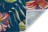 KAS Harbor 4250 Blue Tropical Area Rug Runner Image