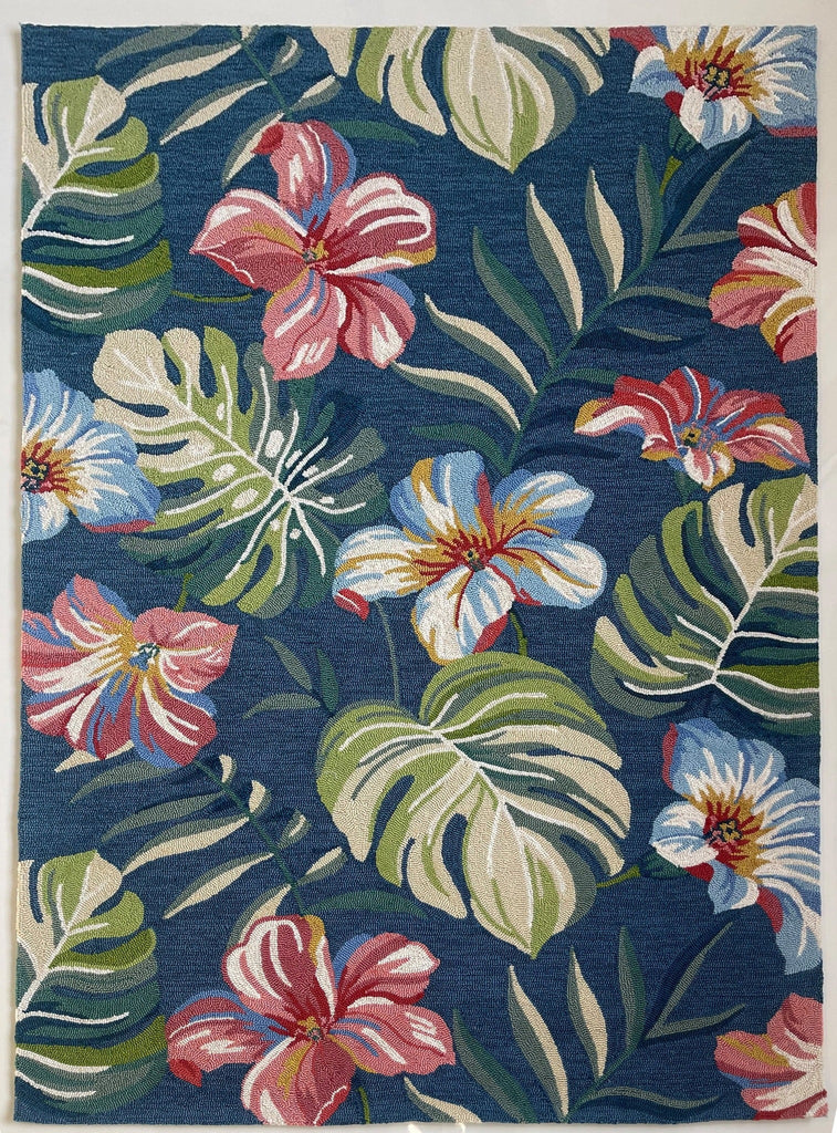 KAS Harbor 4250 Blue Tropical Area Rug