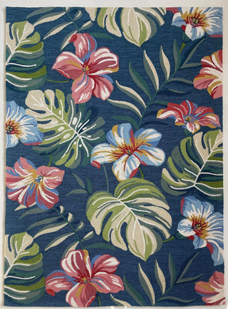 KAS Harbor 4250 Blue Tropical Area Rug