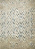 KAS Heritage 9364 Ivory/Blue Chevron Area Rug Main Image