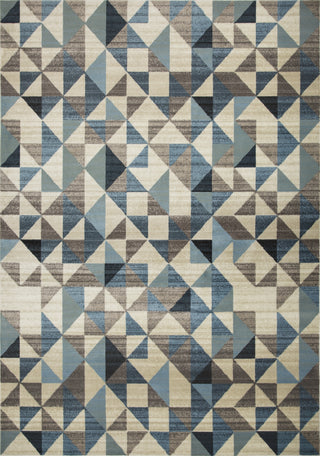 KAS Heritage 9365 Blue/Grey Scope Area Rug Main Image