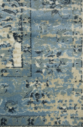 KAS Heritage 9368 Ivory/Blue Traditions Area Rug Corner Image