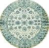 KAS Heritage 9368 Ivory/Blue Traditions Area Rug Lifestyle Image Feature
