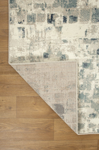 KAS Heritage 9369 Beige/Blue Wonder Area Rug Corner Image