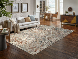 KAS Heritage 9371 Ivory Timeless Area Rug Lifestyle Image Feature